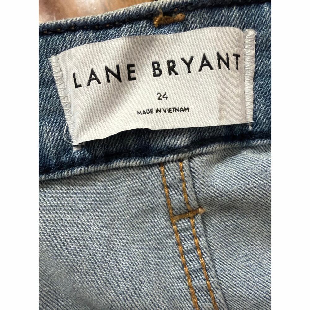 Lane Bryant Women's Plus Size Pride Rainbow Pocket Boyfriend Capri Size 24 New - Picture 6 of 8